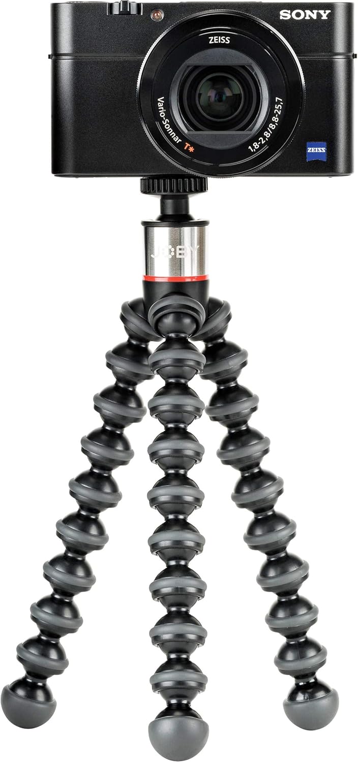 JOBY JB01502-BWW GorillaPod 500 flexibles Ministativ (mit integriertem Kugelkopf für kompakte und 36