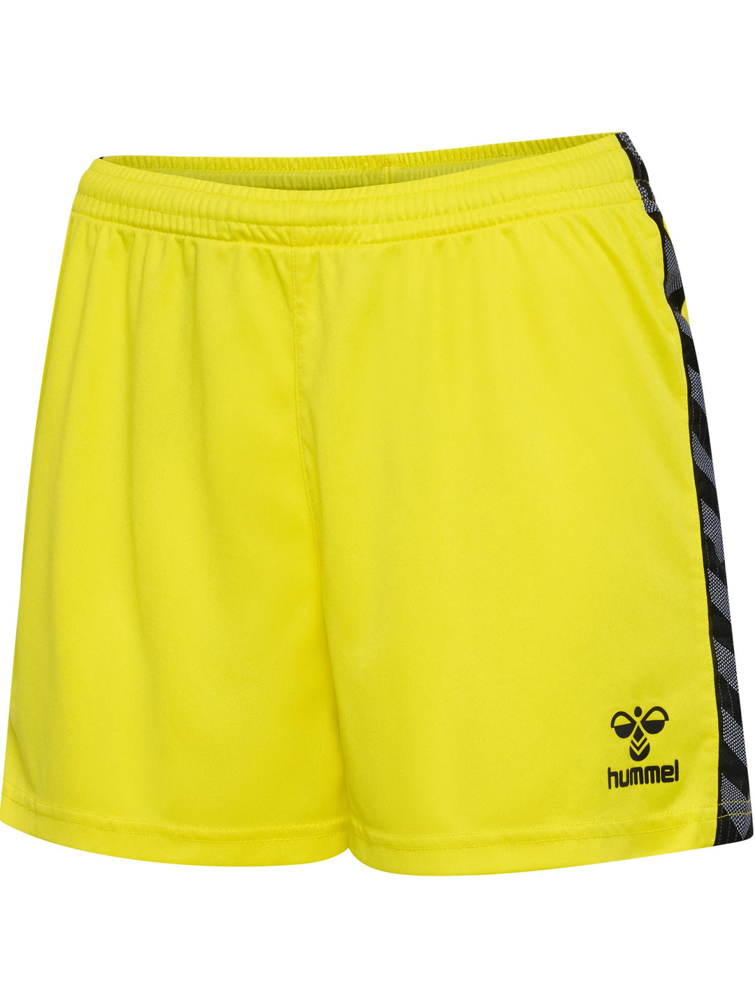 hummel Damen Shorts Hmlauthentic Pl Shorts Woman XS Blazing Yellow, XS Blazing Yellow
