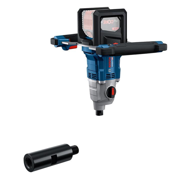 Bosch Professional 18V System Akku-Rührwerk GRW 18V-160 (incl. 1x Verlängerung 7 cm (M14-M14), 2x Sc