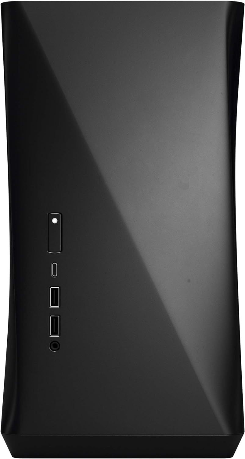 Fractal Design Era ITX Carbon – Tempered Glass – Mini-ITX Gehäuse – Small Form Factor – geeignet für