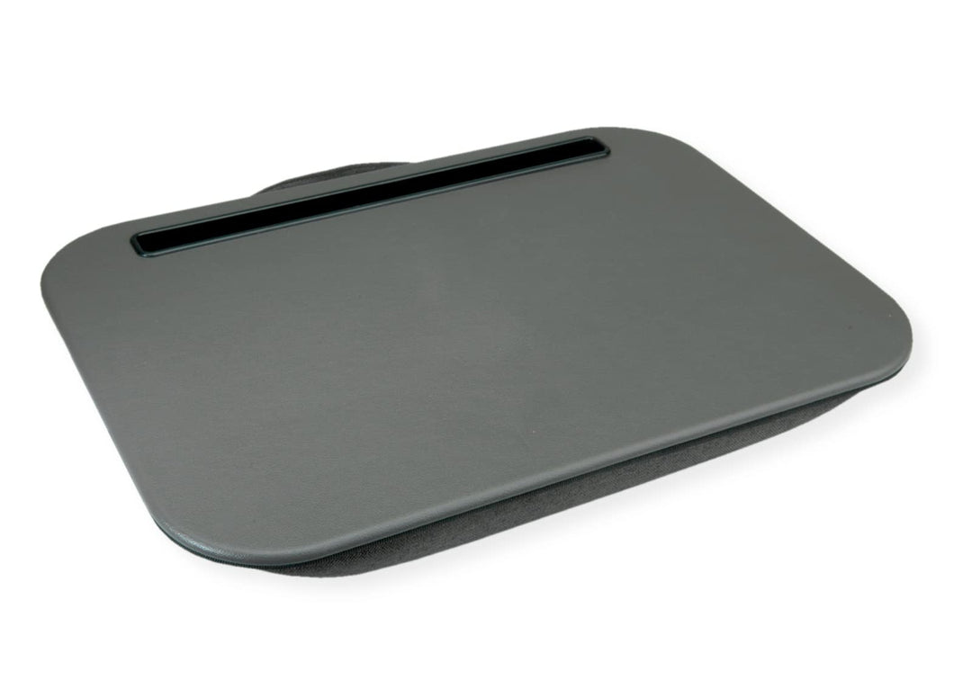 VALUE Knietablett/Laptop-/Tablet-Ablage mit Kissen, grau