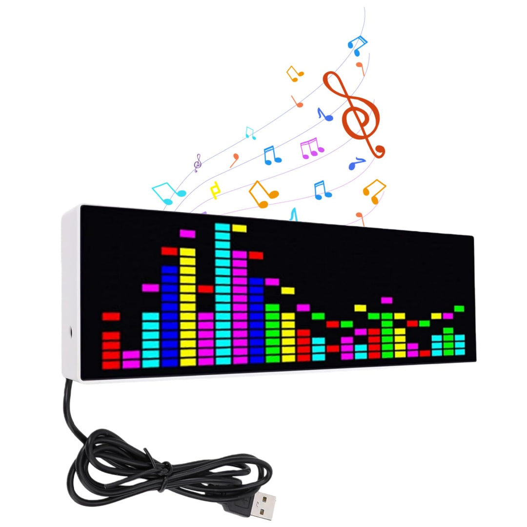 Musik-Spektrum-Anzeige, LED-Musik-Analysator, Audio-Spektrum-Analysator, Rhythmus-Licht-Level-Voice-