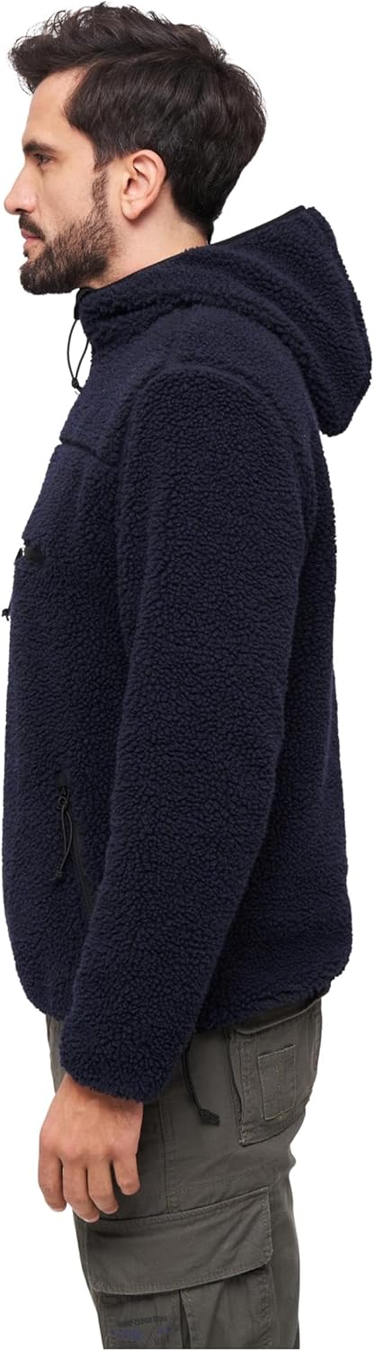 Brandit Teddyfleece Worker Pullover XL Navy, XL Navy