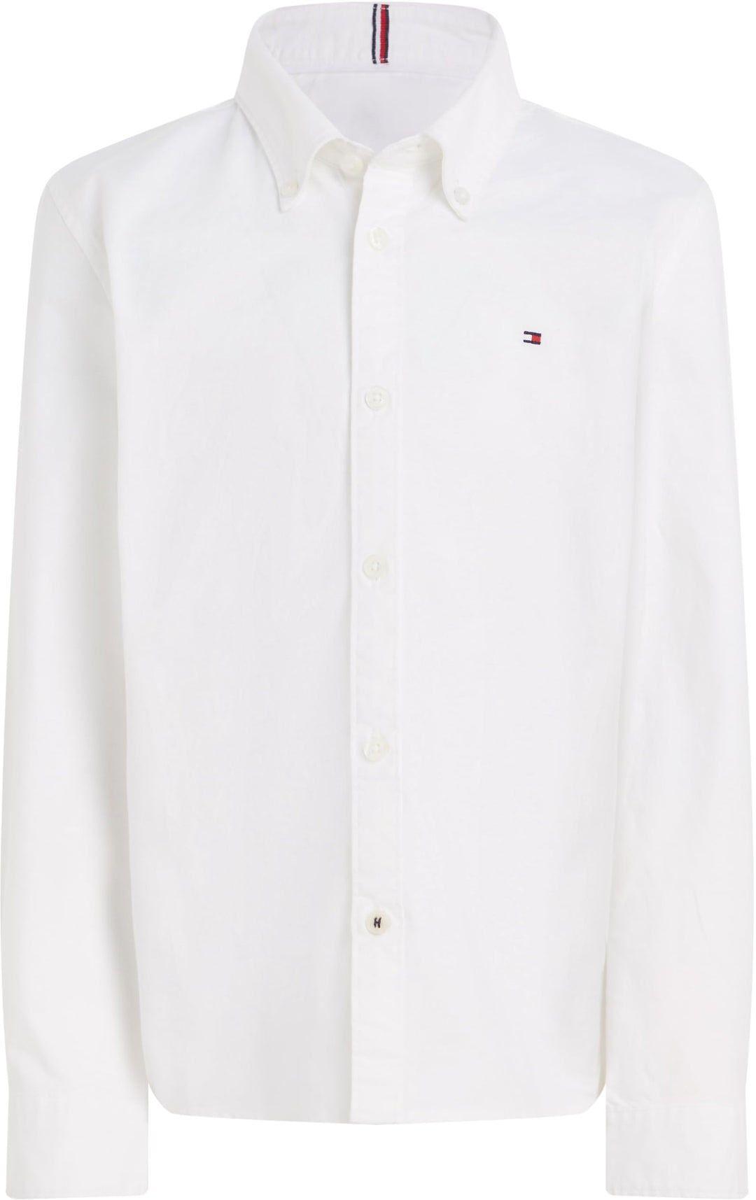 Tommy Hilfiger Jungen Hemd Oxford Stretch 3 Jahre Weiss (White), 3 Jahre Weiß (White)