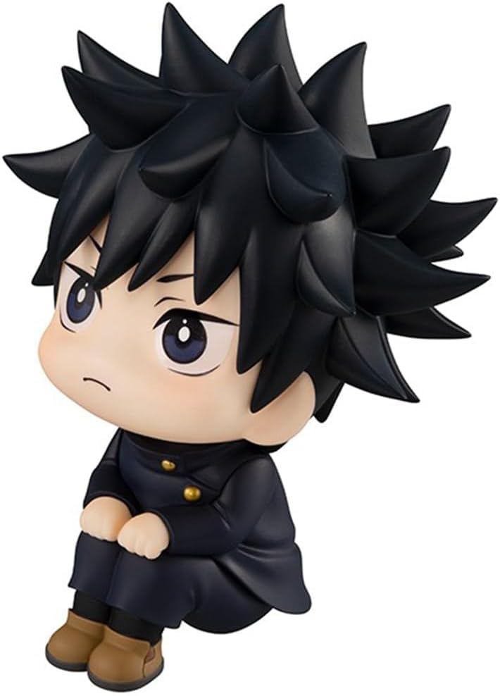 Puruuige Megumi Fushiguro Figuren-Statue Anime Q-Version Megumi Figurine 3,93'' Blick nach oben Pose