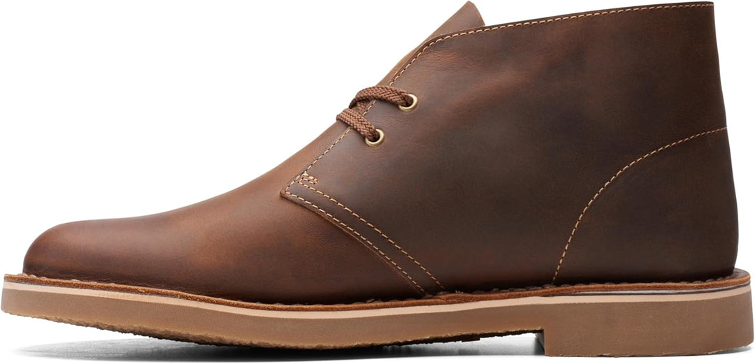 Clarks Herren Bushacre 3Chukka-Stiefel 41 EU Weit Bienenwachs, 41 EU Weit Bienenwachs