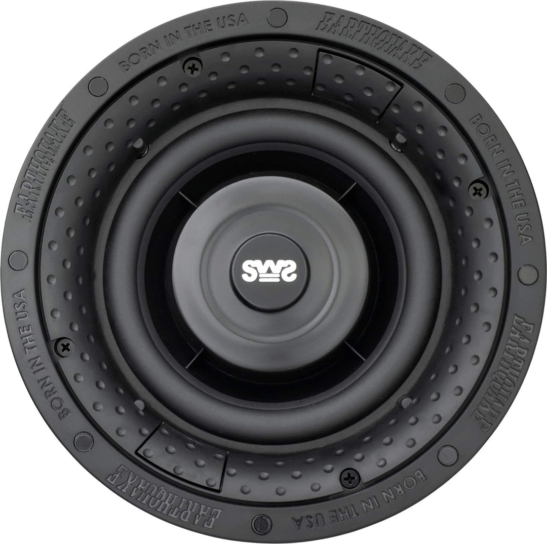 Earthquake Sound SUB-6 6.5 Zoll SWS Einbau- / Wandeinbau Passiv Subwoofer 16.5 cm, 16.5 cm