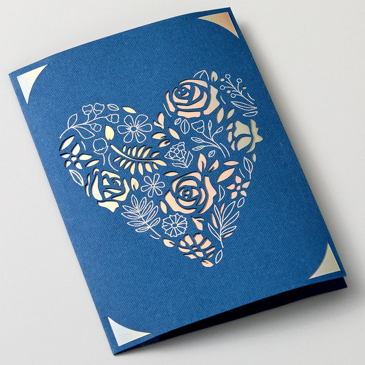 Cricut Insert Cards FOIL Celebration S40 Kartenset Rot, Blau, Celebration