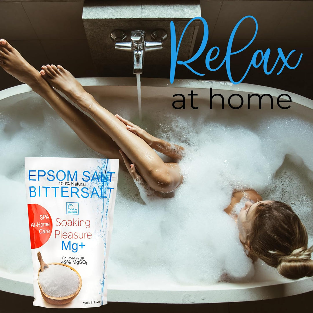 Bittersalz 99%● Salz Baden Soaking Pleasure ● Apothekenqualität für Ihre Gesundheit, 6.5 kg