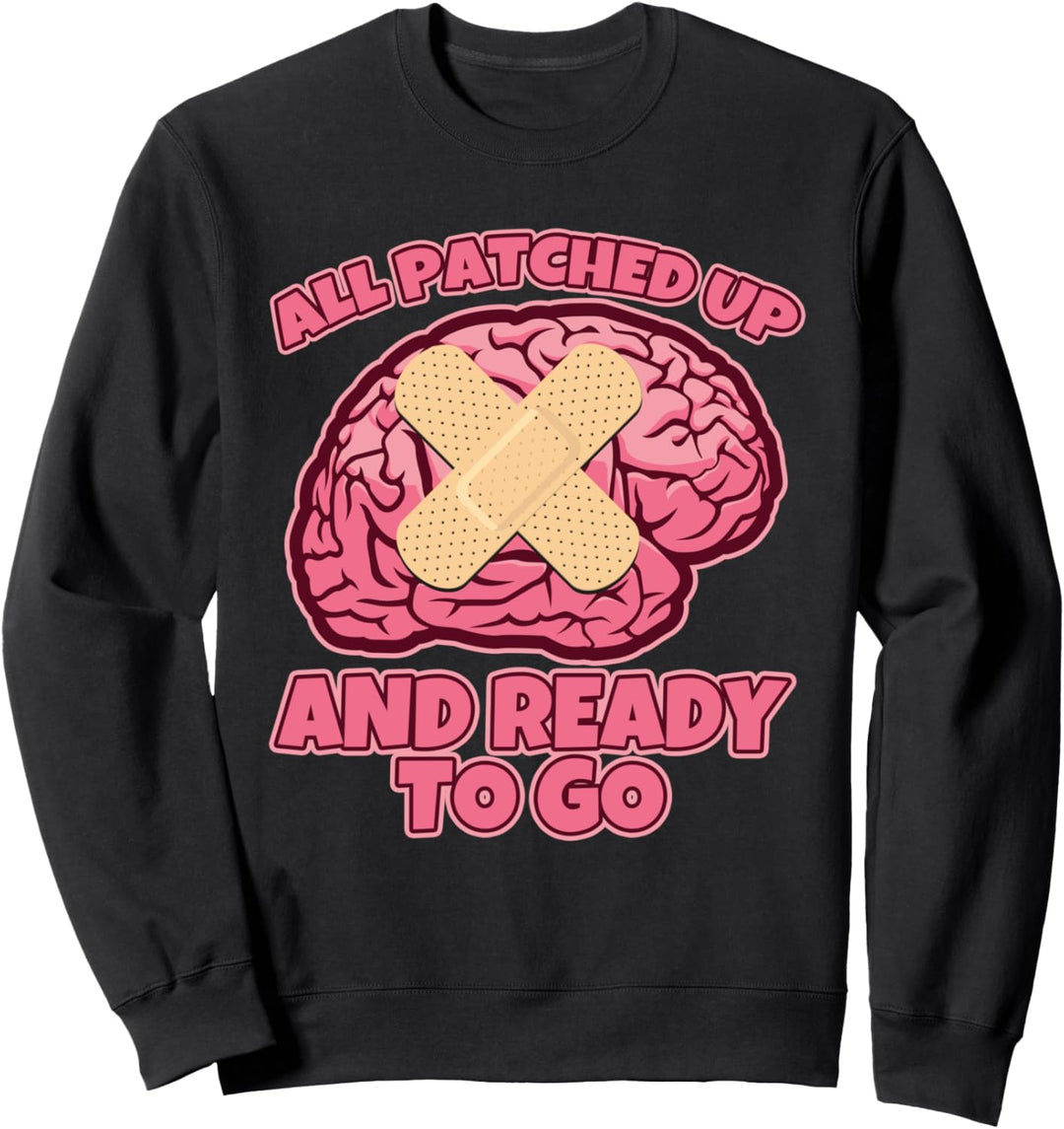 Lustiger Epilepsie-Kämpfer, der alles zusammengeflickt hat Sweatshirt