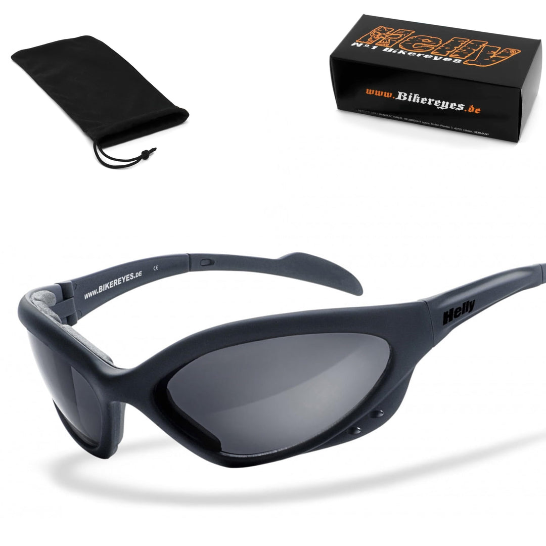 HELLY® - No.1 Bikereyes® | Bikerbrille, Motorradbrille, Motorrad Sonnenbrille | TESTSIEGER: winddich
