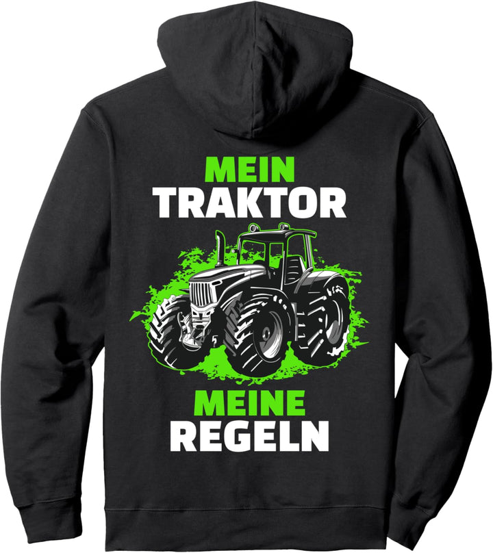 Mein Traktor Meine Regeln | Trecker Pullover Hoodie