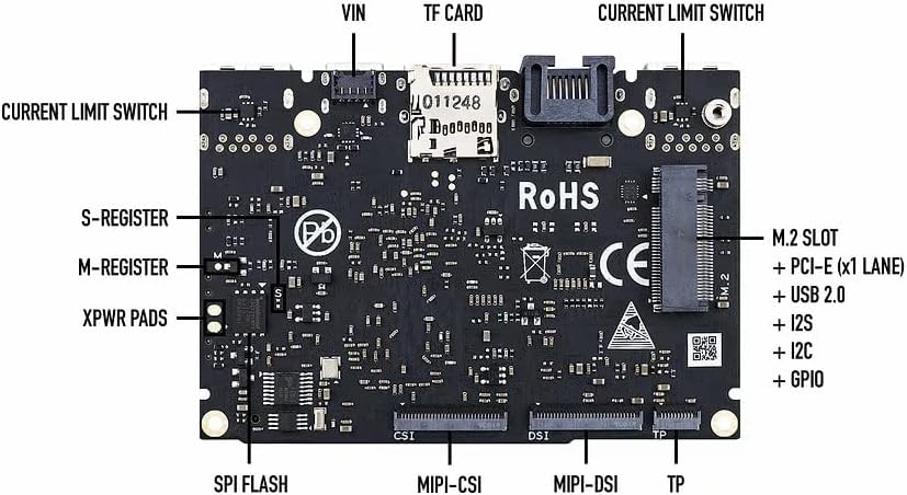 khadas VIM3L Amlogic S905D3 12 nm Prozess für niedrige Hitze und hohe Effizienz (VIM3L HTPC Kit), VI