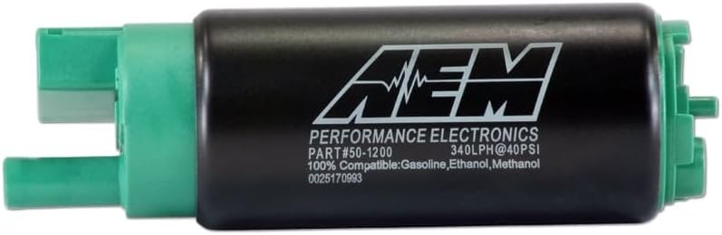 AEM 50-1200 E85 High Flow In-Tank Fuel Pump, Grün