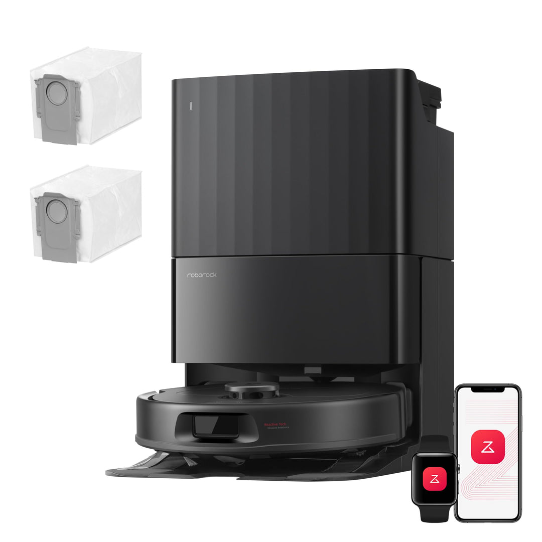 roborock Qrevo S Pro Set Saugroboter mit Wischfunktion, verbessert von QV 35A, 18.500 Pa Saugkraft,