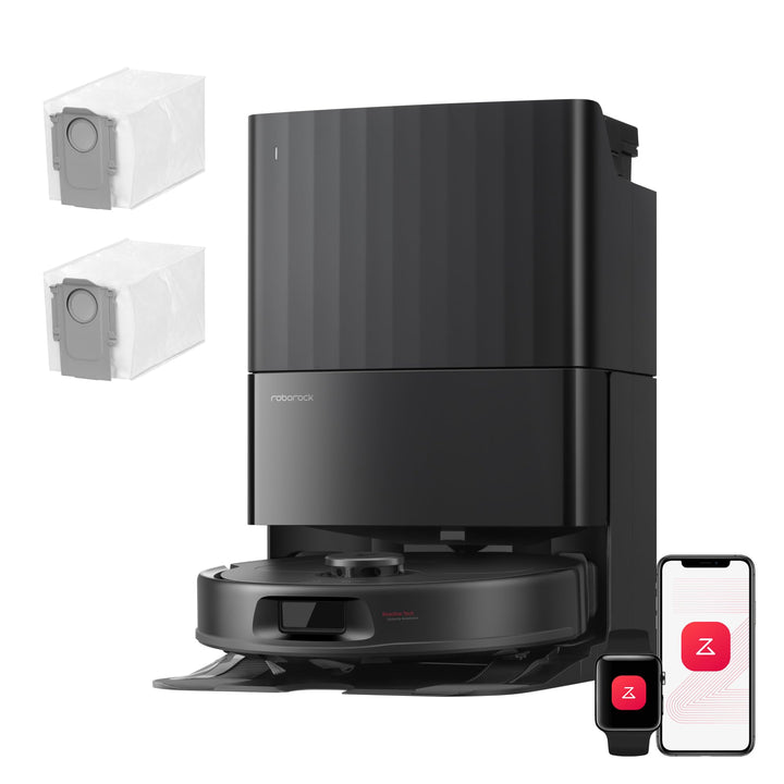 roborock Qrevo S Pro Set Saugroboter mit Wischfunktion, verbessert von QV 35A, 18.500 Pa Saugkraft,