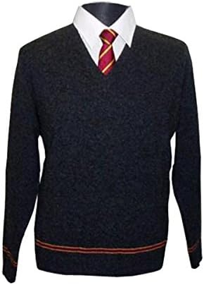 Harry Potter Gryffindor Sweater Hogwarts Uniform Pullover vom Filmausstatter Made in Schottland 100%