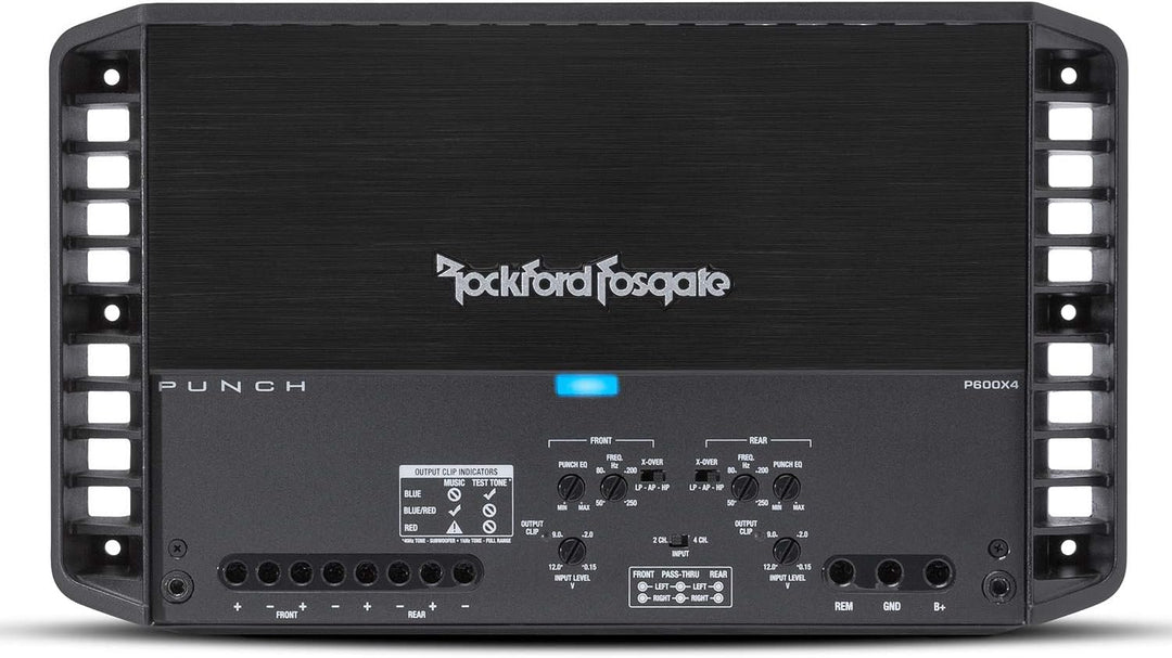 Rockford Fosgate P600X4 Kanäle