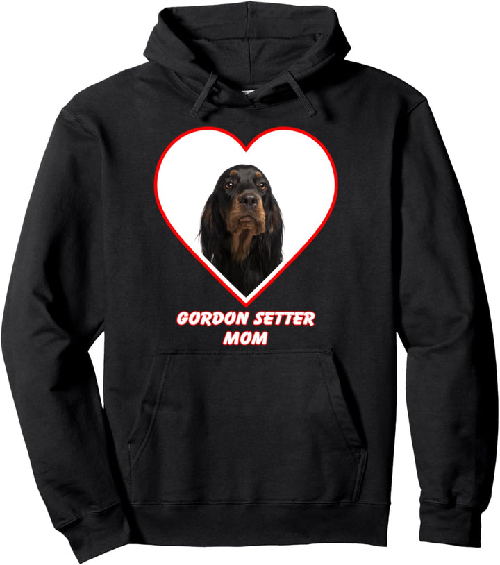 Gordon Setter Dog Mom Pullover Hoodie
