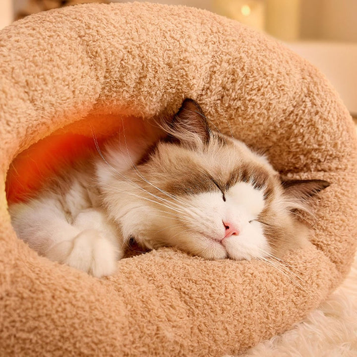 Katzen Winterschlafsack - Katzenschlafsack Für Wohnungskatzen | Weicher Bequemer Katzen Winterschlaf
