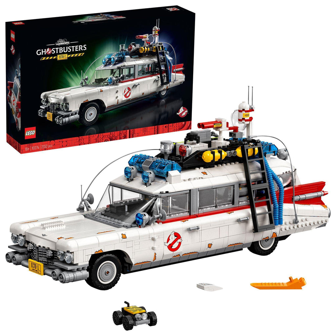 LEGO 10274 Icons Ghostbusters ECTO-1, grosses Auto-Set für Erwachsene, Modellauto-Spielzeug, Geschen