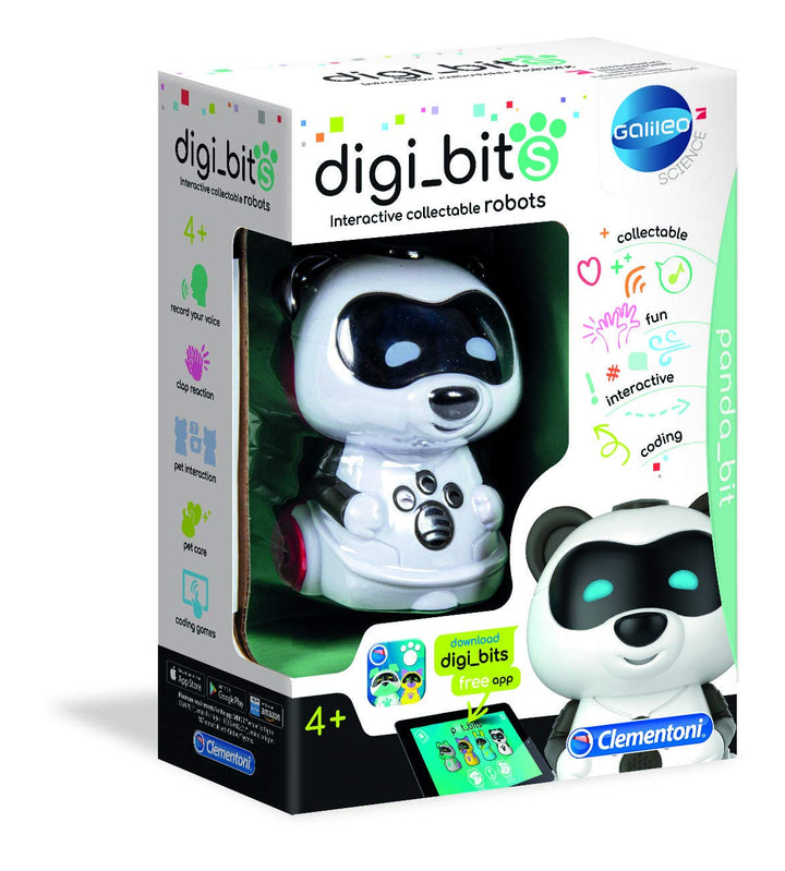 Clementoni - 52419 - Galileo - Digi_Bits - Panda_bit, Panda