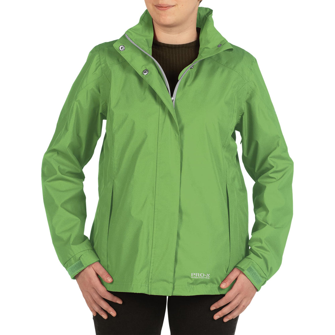 PRO-X elements Damenjacke CARRIE I Damen Regenjacke mit verschweissten Nähten, Unterarmbelüftung ink