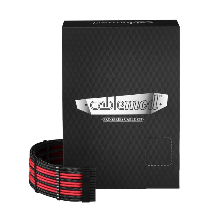 CableMod PRO C-Series Sleeved Cable Kit ModMesh - PC Netzteil Kabel Set mit Kabelkamm - Kabel Sleeve