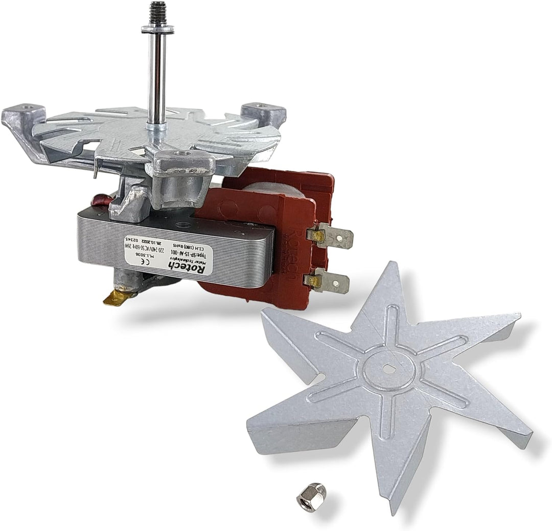 DL-pro Heissluftventilator 22W 220-240V für Beko Blomberg Arcelik 264440102 für Backofen Herd