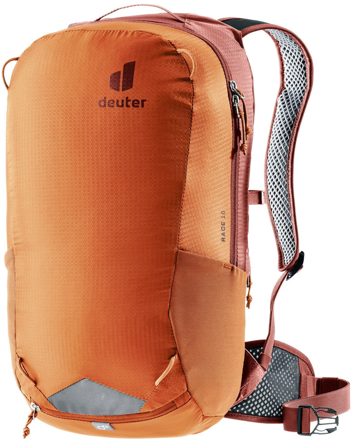 deuter Unisex Race 16 Fahrradrucksack 16 L Chestnut-redwood, 16 L Chestnut-redwood