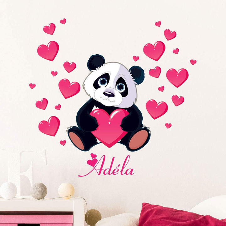 Ambiance Sticker Personalisierte Namensaufkleber | Personalisierter Namensaufkleber - Kinderzimmer W