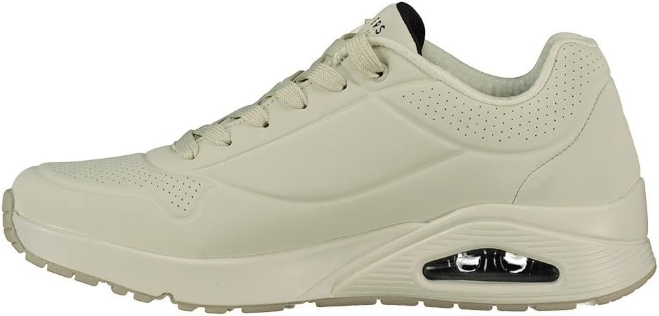 Skechers Herren UNO Stand On Air Sneaker 39.5 EU Off White Durabuck Mesh, 39.5 EU Off White Durabuck
