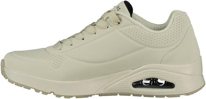 Skechers Herren UNO Stand On Air Sneaker 39.5 EU Off White Durabuck Mesh, 39.5 EU Off White Durabuck