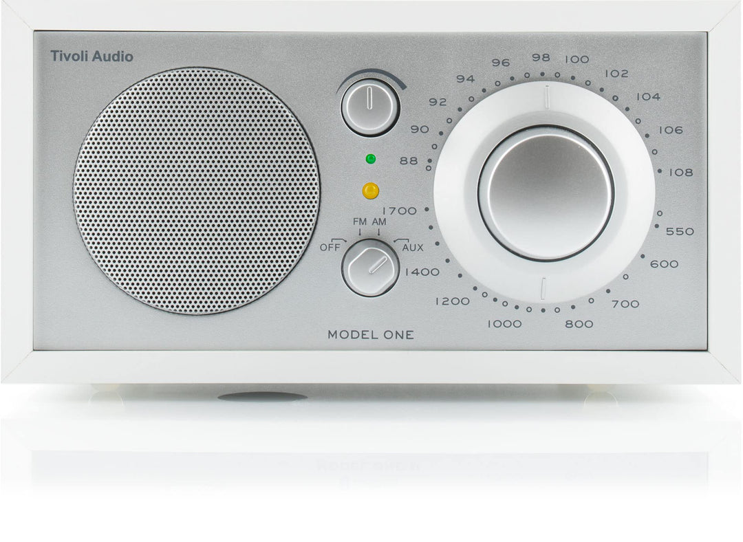 Tivoli Audio Model One UKW-/MW-Radio (Weiss / Silber) white, white