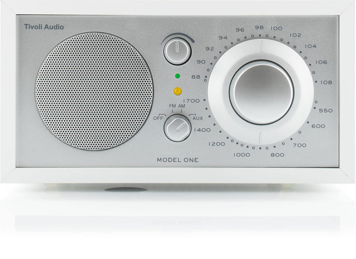 Tivoli Audio Model One UKW-/MW-Radio (Weiss / Silber) white, white