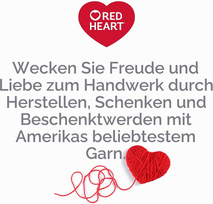 Red Heart Super Saver Garn, 3er-Pack, Berry 3 Stück 3 Pack Beere, 3 Pack Beere