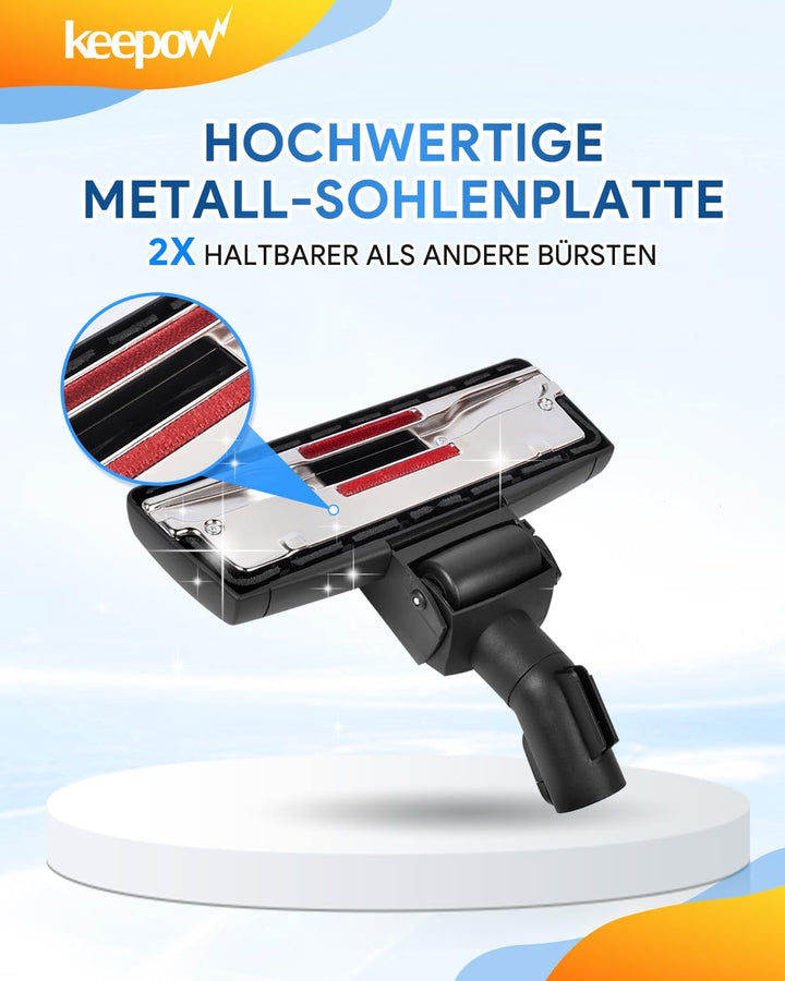 KEEPOW 35mm Universal Staubsaugerdüse Staubsauger Bodendüse für Miele S1/S2/S4/S5/S6/S8 Staubsauger,
