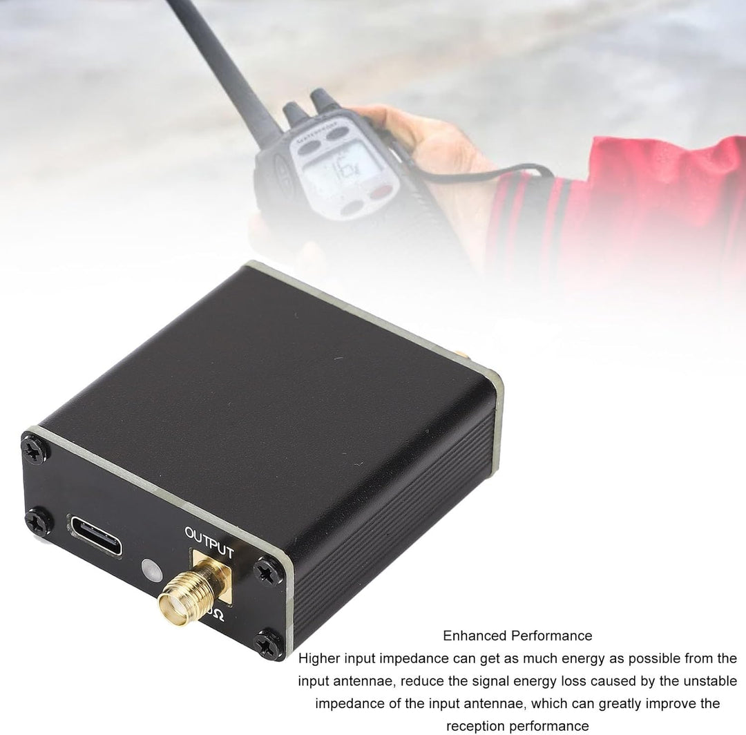 Hochohmiger Verstärker für Software Defined Radio, R-Malachit, Kleine Schleifenantennen, Donut-Anten