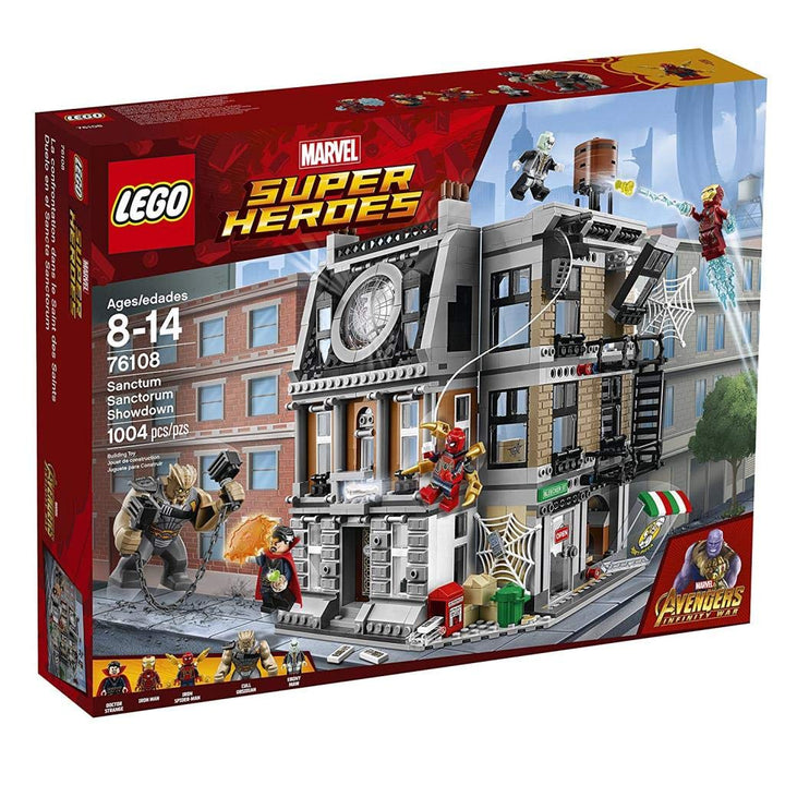 LEGO Marvel Super Heroes Sanctum Sanctorum – die letzte Entscheidung 76108 Superheldenspielzeug Sing
