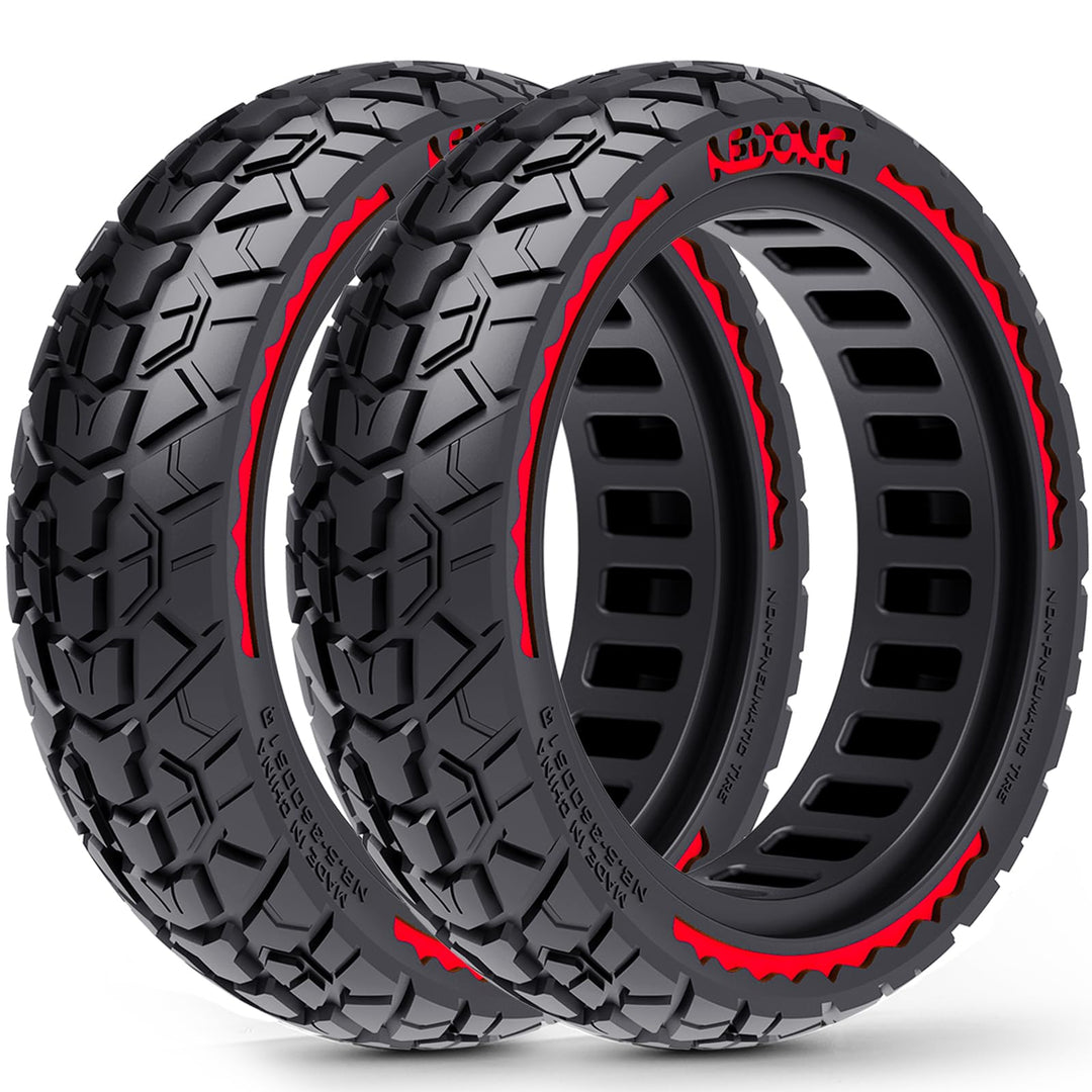 2PCS E Scooter Reifen 9.5x2.5-6.1 Tubeless, Werten Sie Ihr Scooter auf mit Reifen 9.5x2.5, Vollgummi