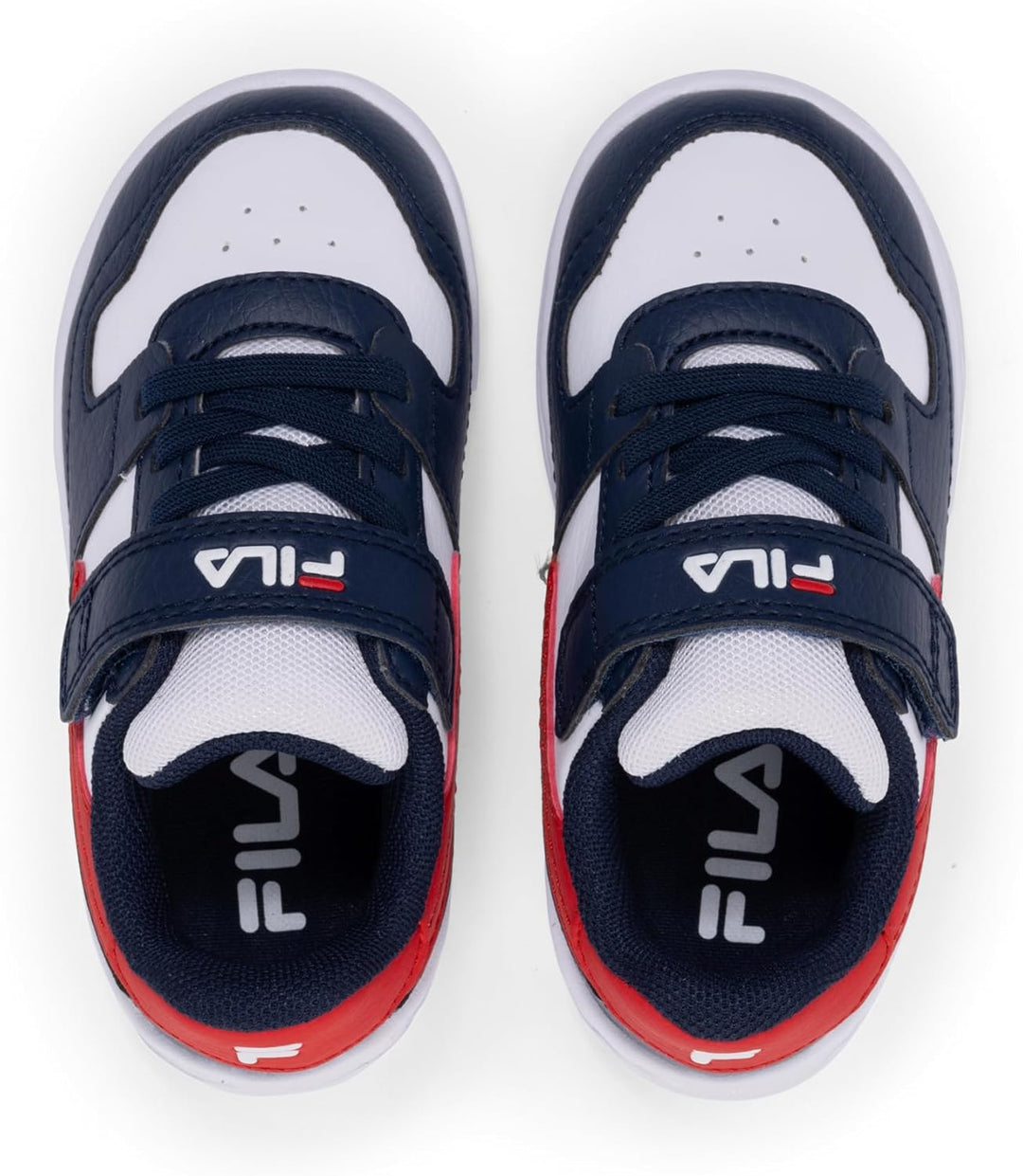 FILA Unisex Kinder Fxventuno Velcro TDL Sneaker 26 EU Fila Navy Fila Red, 26 EU Fila Navy Fila Red
