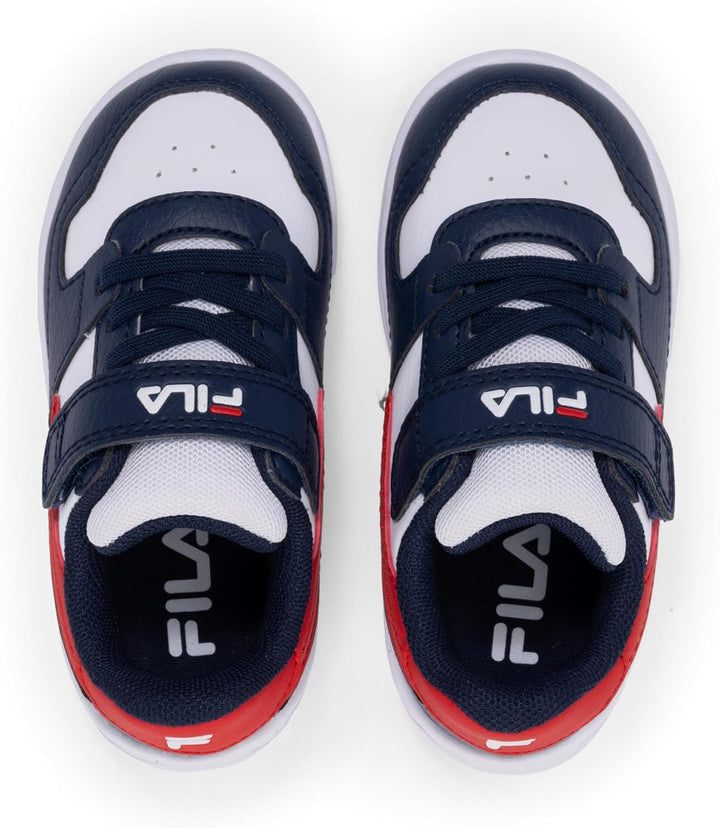 FILA Unisex Kinder Fxventuno Velcro TDL Sneaker 26 EU Fila Navy Fila Red, 26 EU Fila Navy Fila Red
