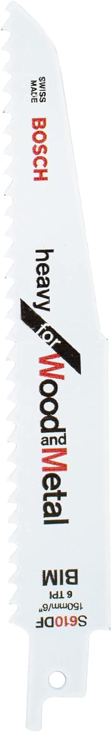 Bosch Professional Zubehör 2 608 656 256 Säbelsägeblatt S 610 DF