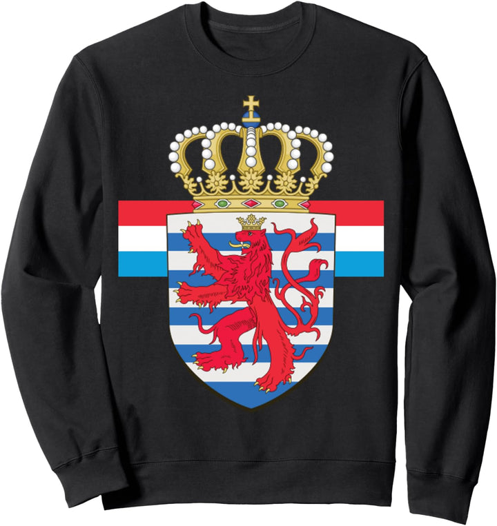 Flagge von Luxemburg und das Wappen von LiWon Sweatshirt