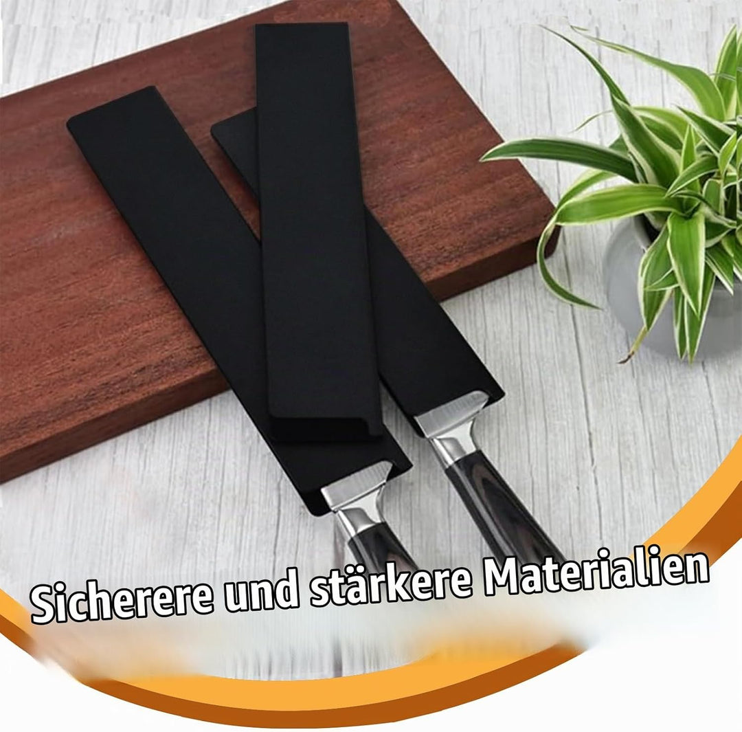 Rierousy 10 Stück Hochwertige Messer messerschutzhülle, Qualität messerscheid, klingenschutz mit Sam