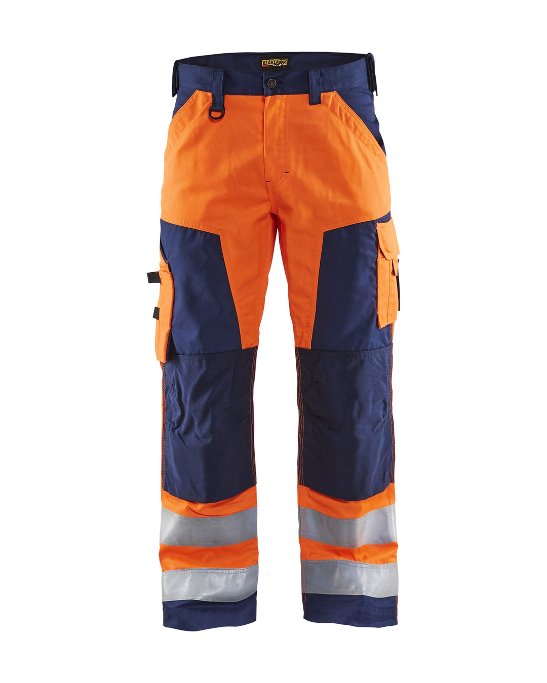 Blaklader 15661811 Hochwertige Arbeitshose Ohne Nageltaschen, Orange/Marineblau, grootte D88 D88 Ora