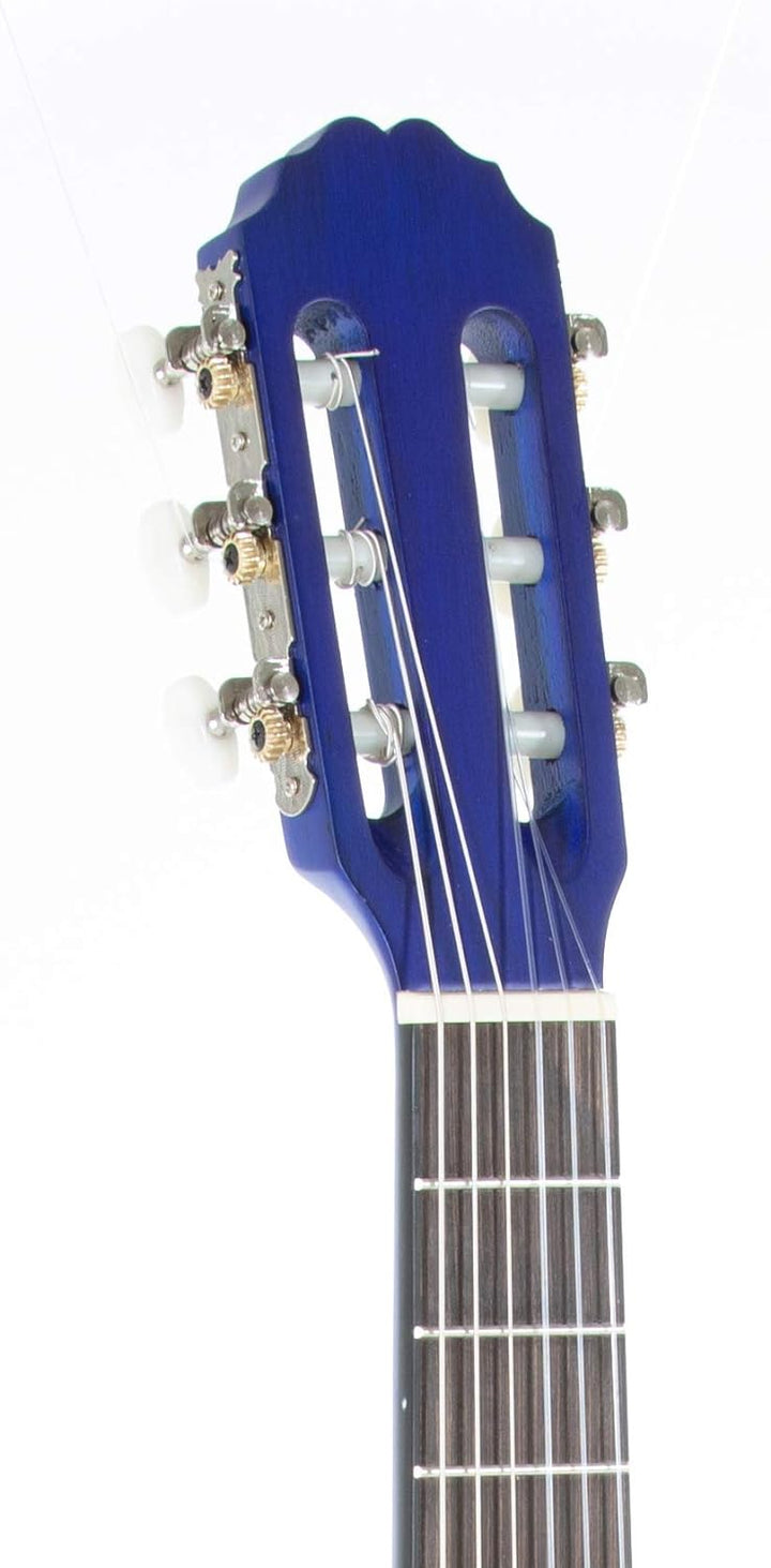 GEWA Konzertgitarre BASIC 1/2 transparent blau - PS510125 - ***NEU***, 1/2 transparent blau