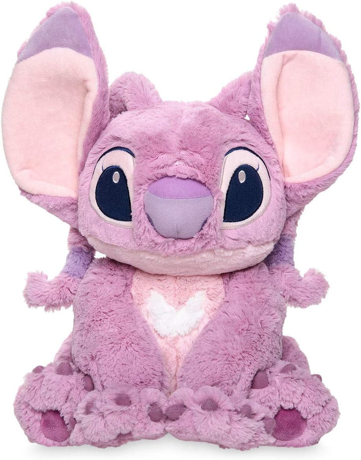 Official Disney Lilo & Stitch 33cm Medium Pink Angel Soft Plush Toy