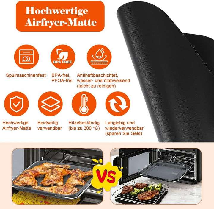 BYKITCHEN Airfryer Grillrost für Ninja Combi 12 in 1 Multikocher, Gitter & Gittereinsatz für Ninja C