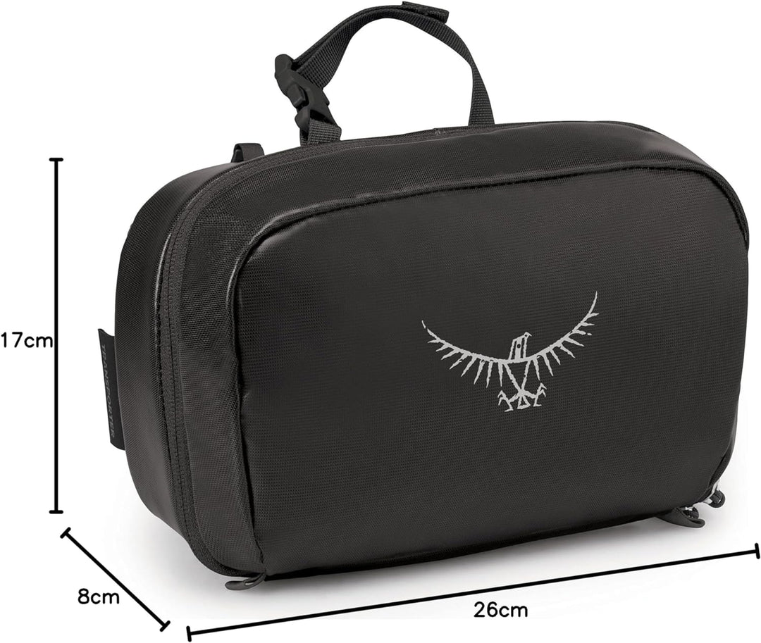 Osprey Unisex – Erwachsene Transporter Hanging Toiletry Kit Accessories Einheitsgrösse Schwarz, Einh